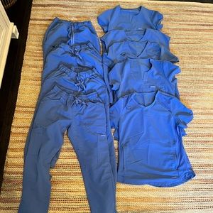 Jaanuu Scrub Bundle- Ceil Blue